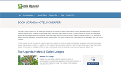 Desktop Screenshot of hotels-uganda.com